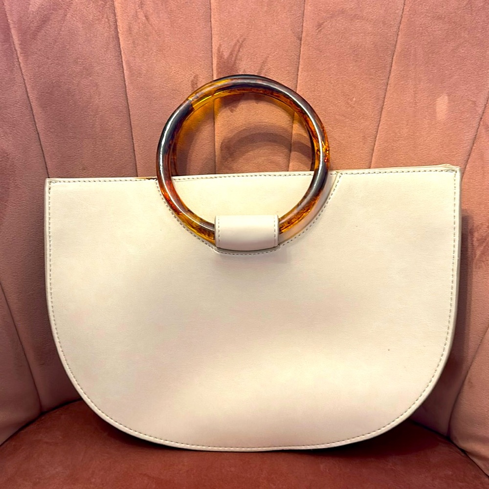 Express off white / cream tote bag
